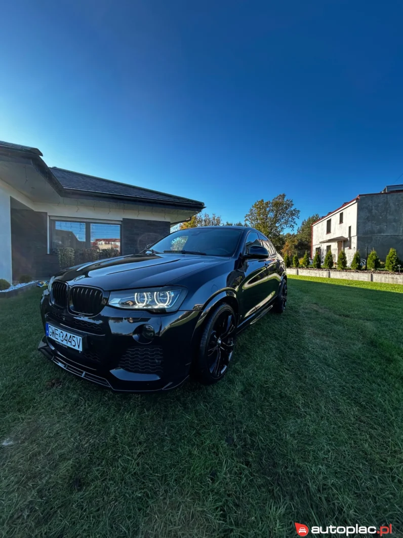 BMW X4 G02 2.0 d xDrive Automat 2017r M-pakiet Bezwypadkowa Igła