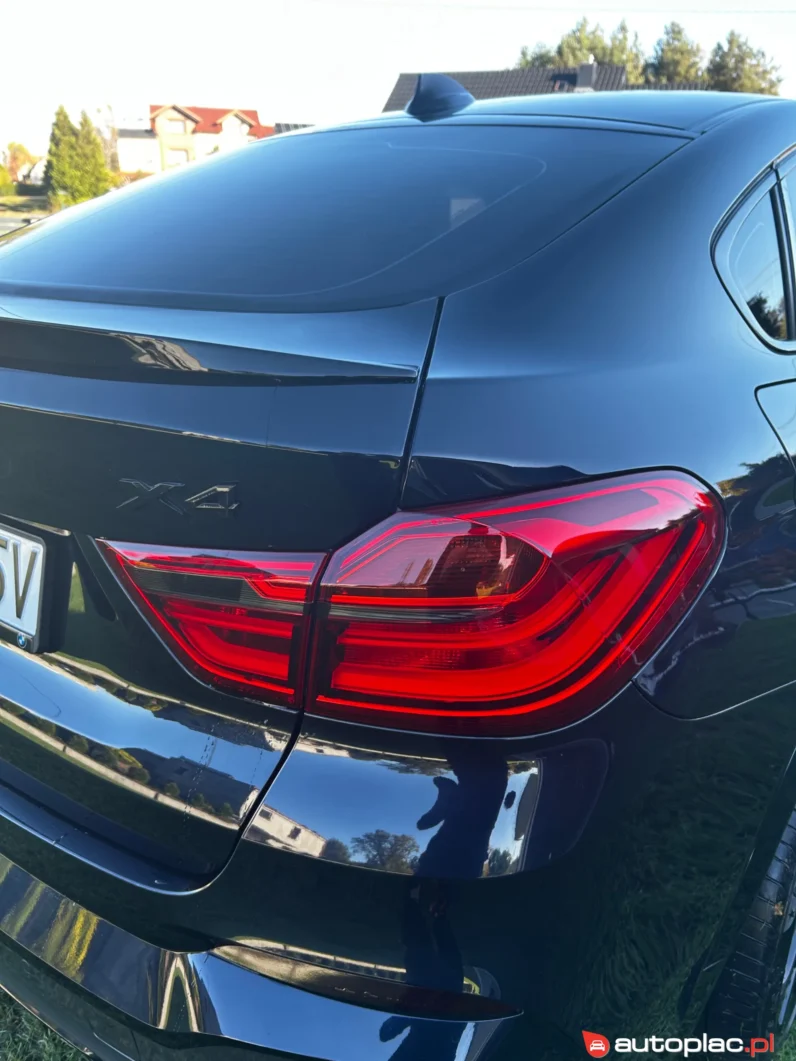 BMW X4 G02 2.0 d xDrive Automat 2017r M-pakiet Bezwypadkowa Igła