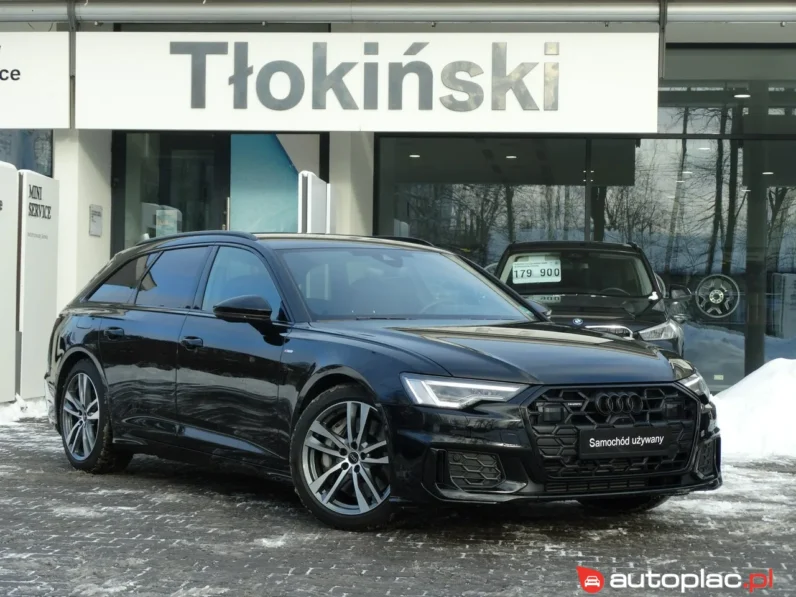 Audi A6 2.0 S-Line/Quattro /Bezwypadkowy /Plug-In /Head-Up /Asystenci /Kamery 360*